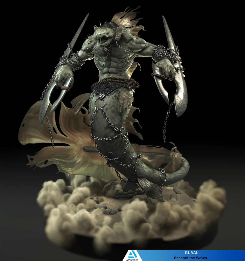 "Guaal" Beneath the waves challenge