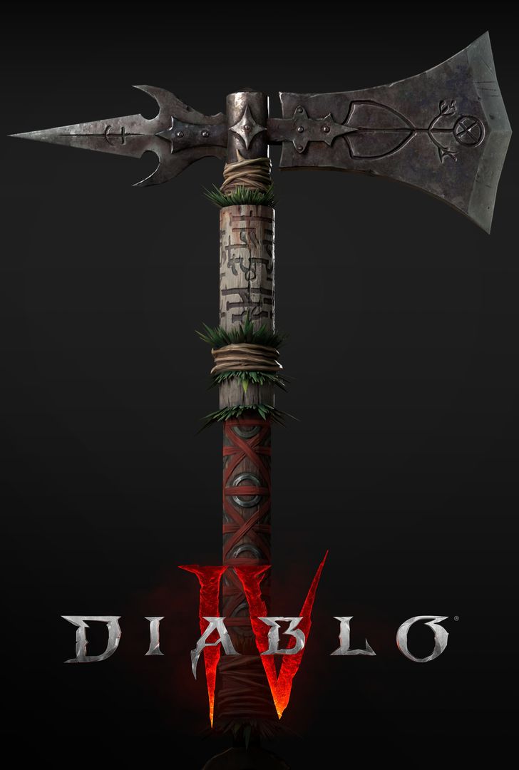 Axe for Diablo IV by Immortals Studios