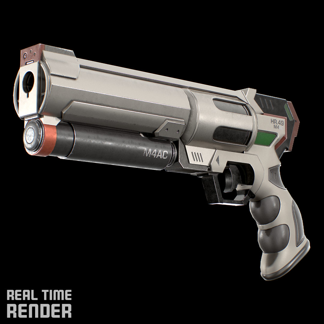 Hybrid Revolver 49 (Game ready)