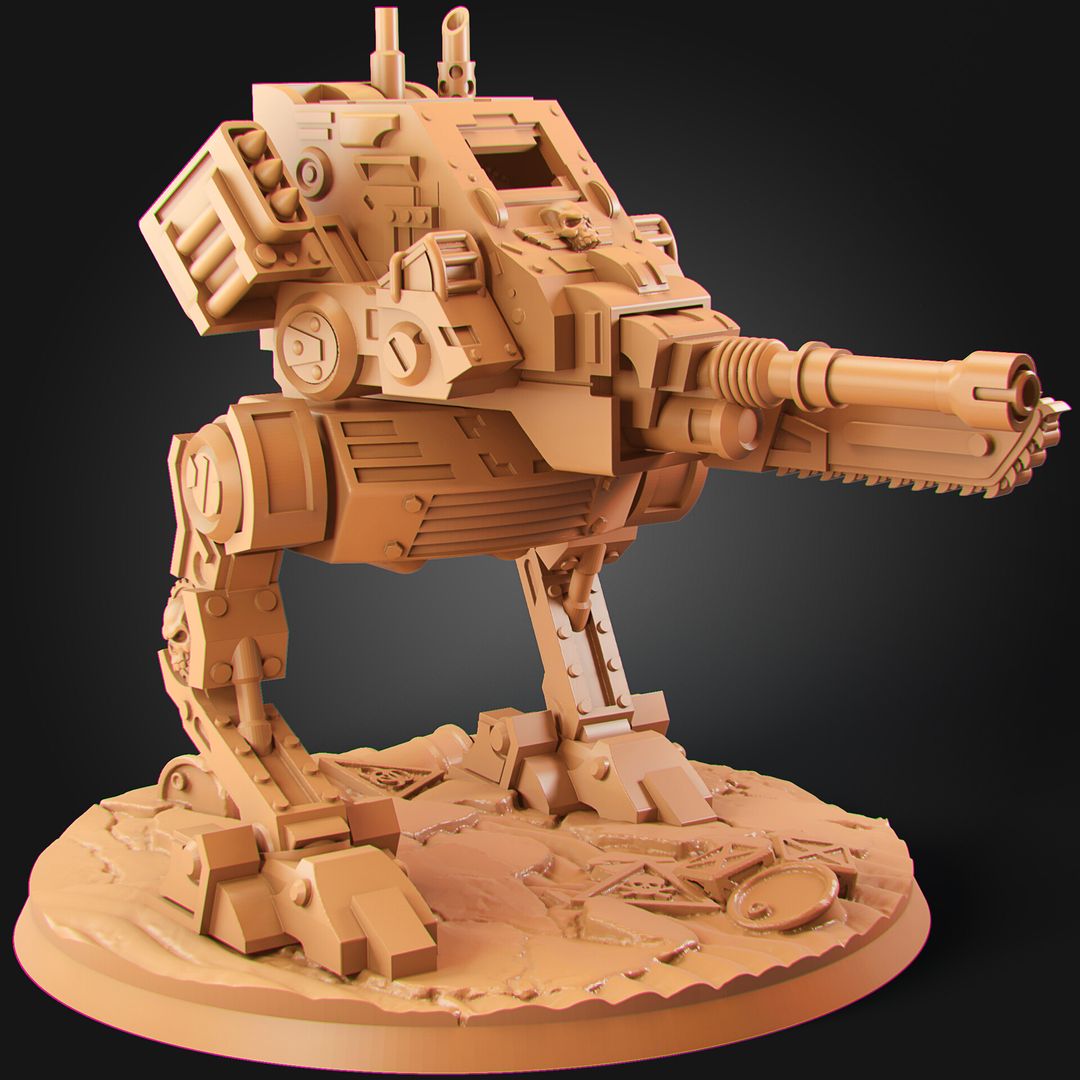 Warwalker miniature (3d print)