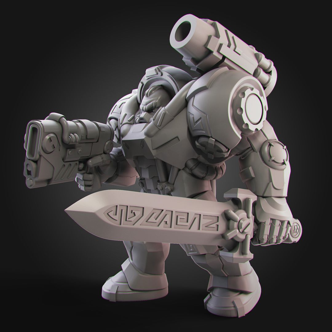 Iron Guards - miniature (3d print)