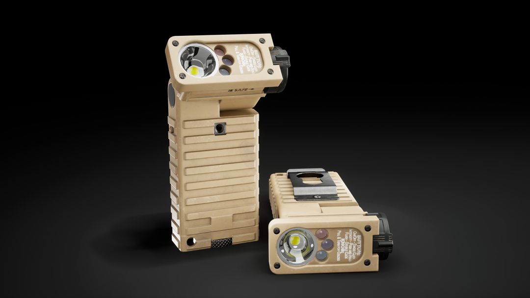 Game Asset | Streamlight Military Flashlight