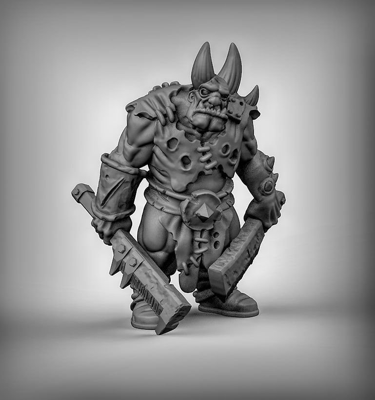 3d miniatures 3d Warhammer 4k by Henry O.