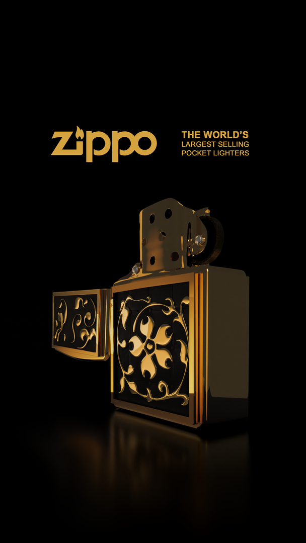 Zippo - Golden Mafia Ad.