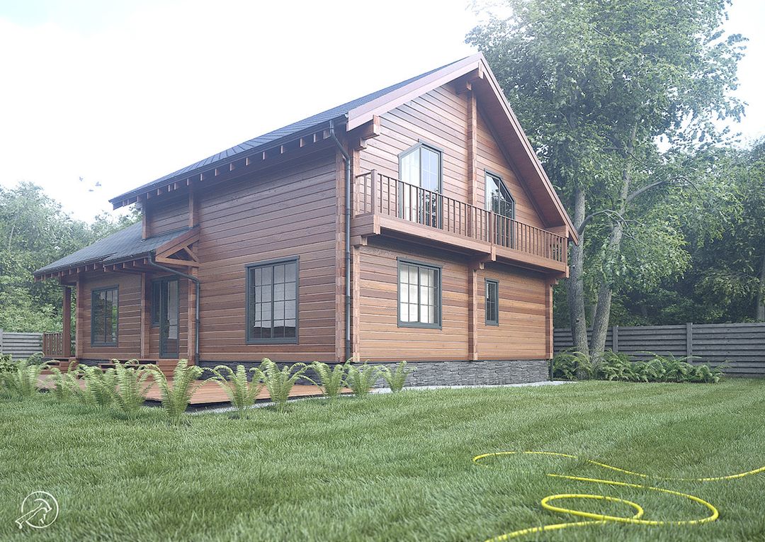 House and all scene assets modeling