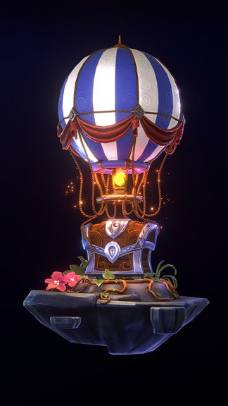 Stylized Magic Baloon Chest