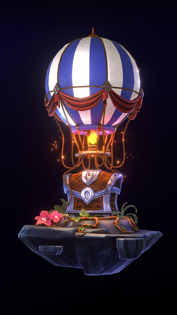 Stylized Magic Baloon Chest by Pedro T.