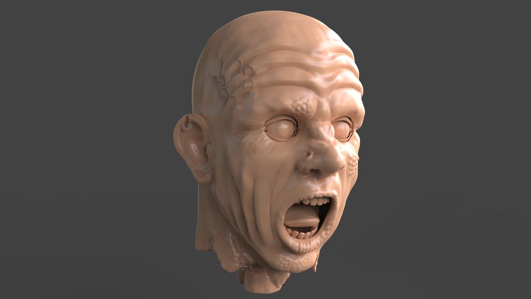Decapitated Head with Mechanism