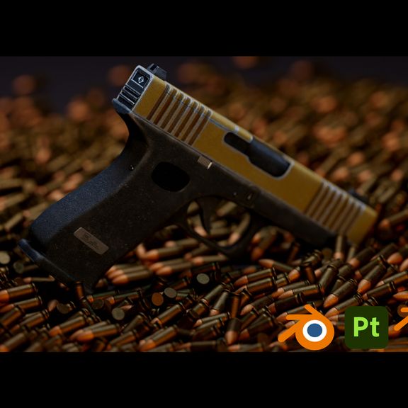Photorealistic Glock