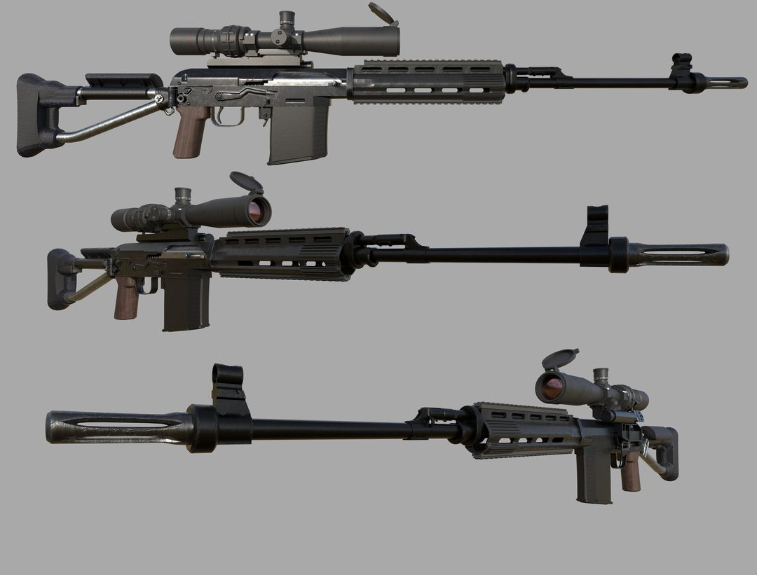Dragunov SVDK Sniper Rifle