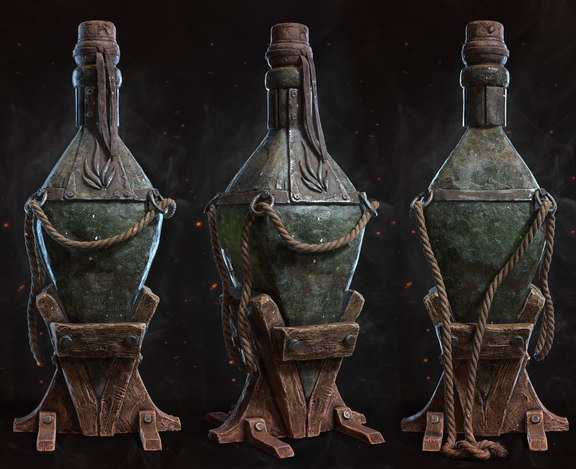 Realistic hero asset The Vintage Bottle