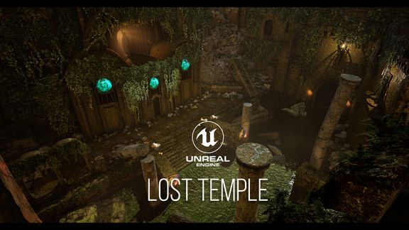 Lost Temple - Real-time Game Environment in Unreal Engine 4
