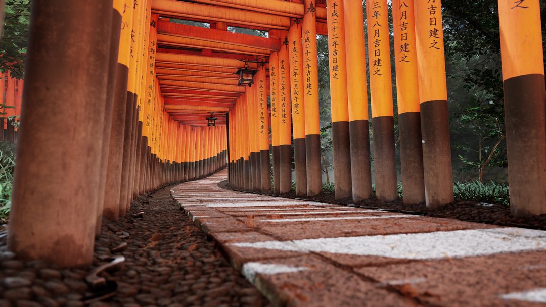 Fushimi Inari Taisha | Realistic Environment by Omid G.