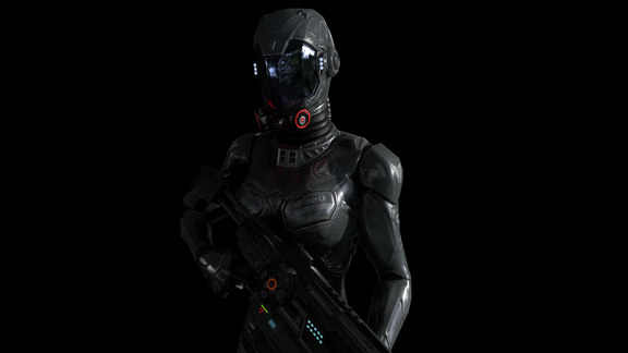 sci-fi female armor