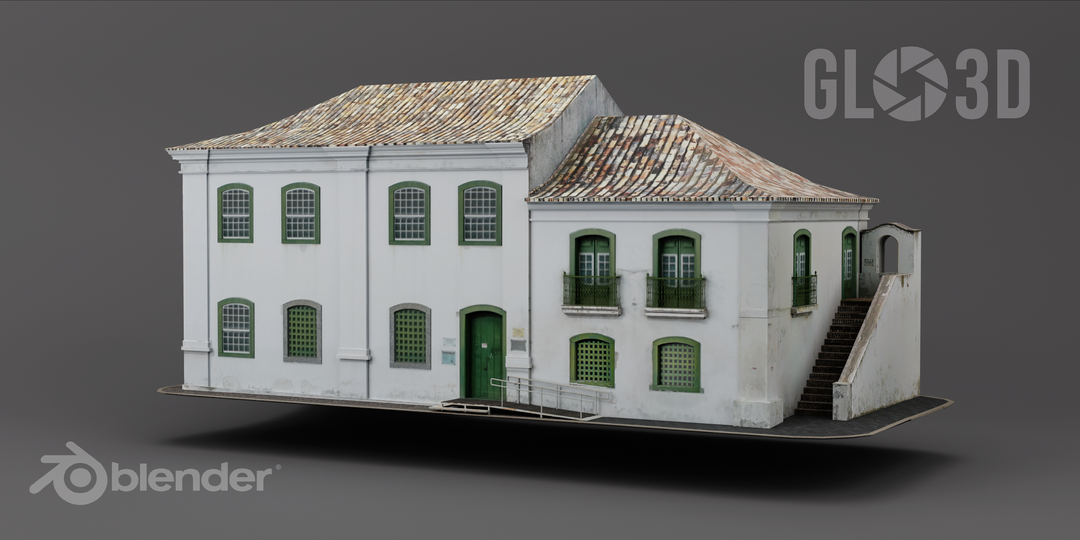 Historic Building | Geometric model for game engine