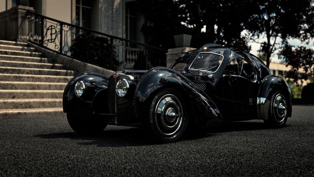 The Bugatti Type 57 SC Atlantic by Aditi S.