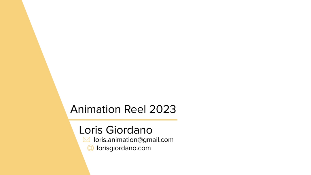 Loris Giordano - Animation Reel 2023 by Loris G.