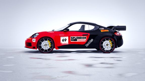 PROTOTYPE SIX WIDE BODY GTX LIVERY DESIGN