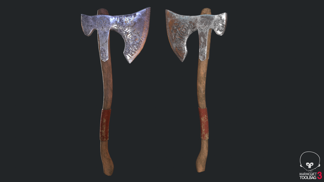 Viking Axe model by Caio L.