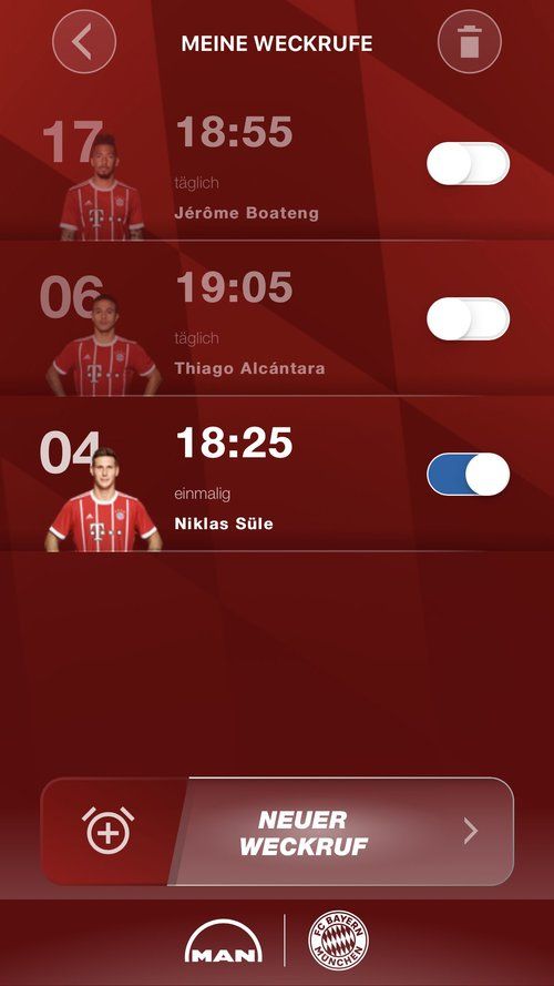MAN fc bayern wake up call