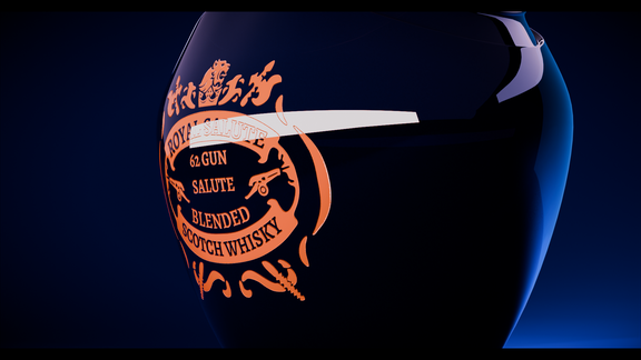 Whisky 62 Gun Royal Saute 1L (Product 3D View)