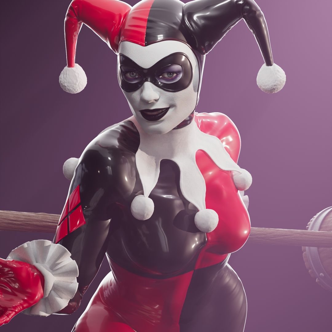 Harley Quinn Character by Rodrigo A.