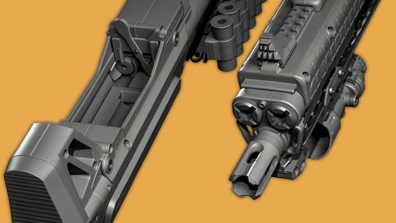 Kel-Tec KSG 12 Shotgun