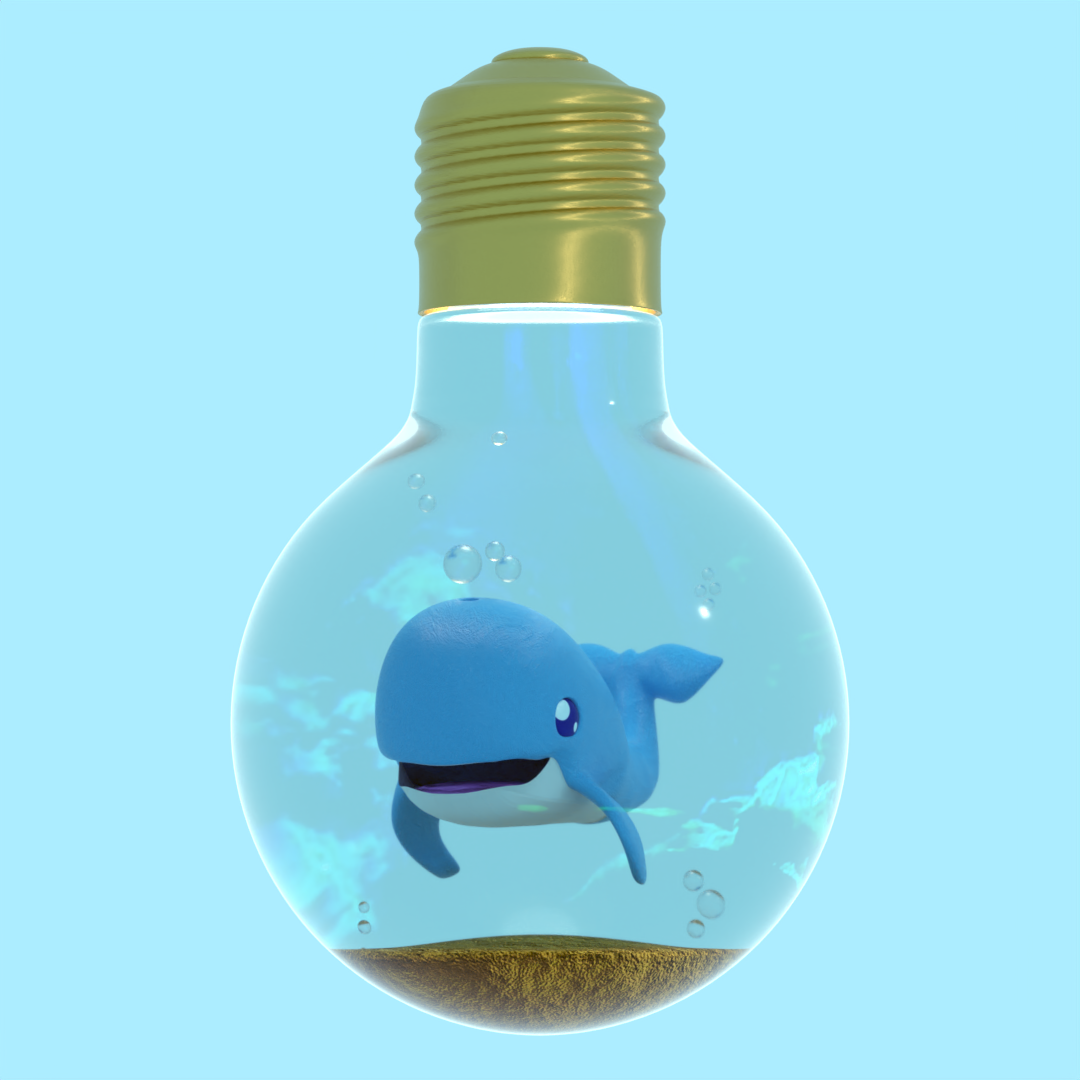 Whale in the Lamp