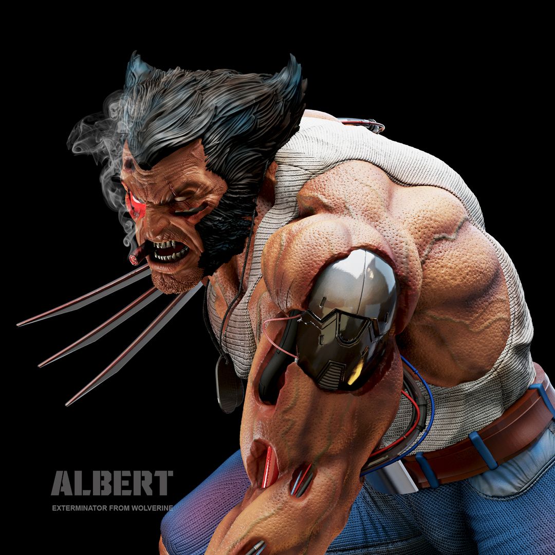 Albert Exterminator of Wolverine by Fabiano C.