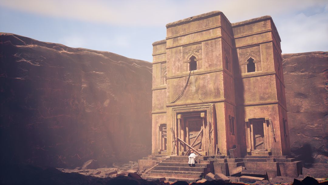 The Church of St. George, Lalibela 3D Game Environment