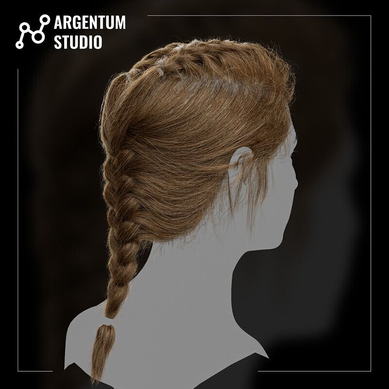 Grooming (Girl Braids) by Argentum S.