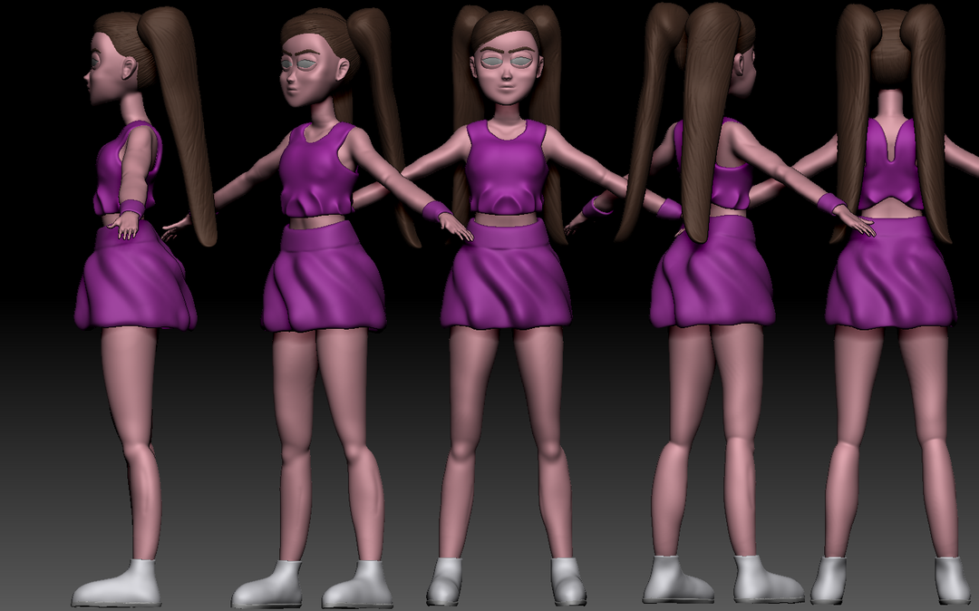 Personagem Low Poly