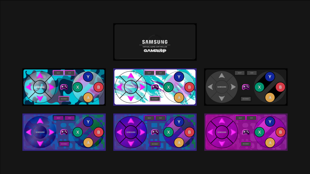 Samsung Virtual Game Controller -Prototype Demo