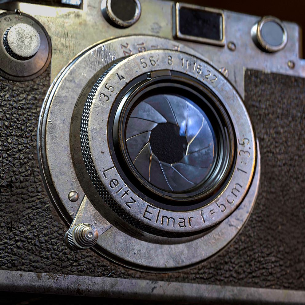 Leica Camera | Game-ready 3D Prop