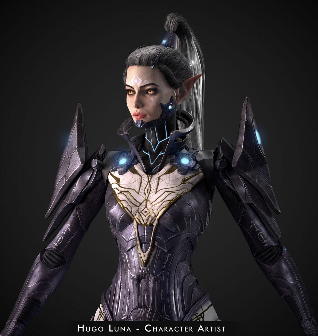 Real Time Game Character AAA by Hugo P.