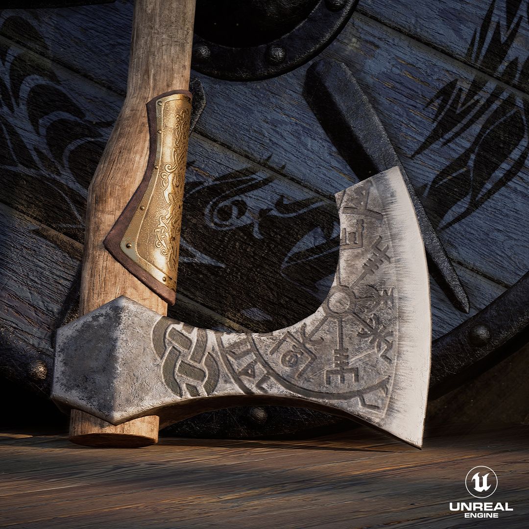 Viking Scene in Unreal Engine by Daryna K.