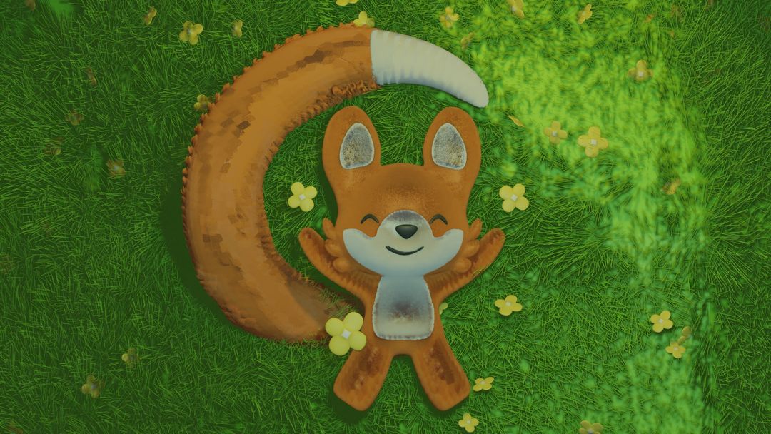 3D Fox by Nadine L.