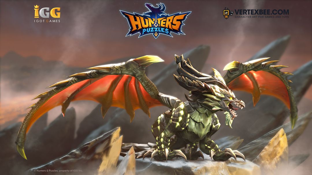Hunters & Puzzles Match3 RPG