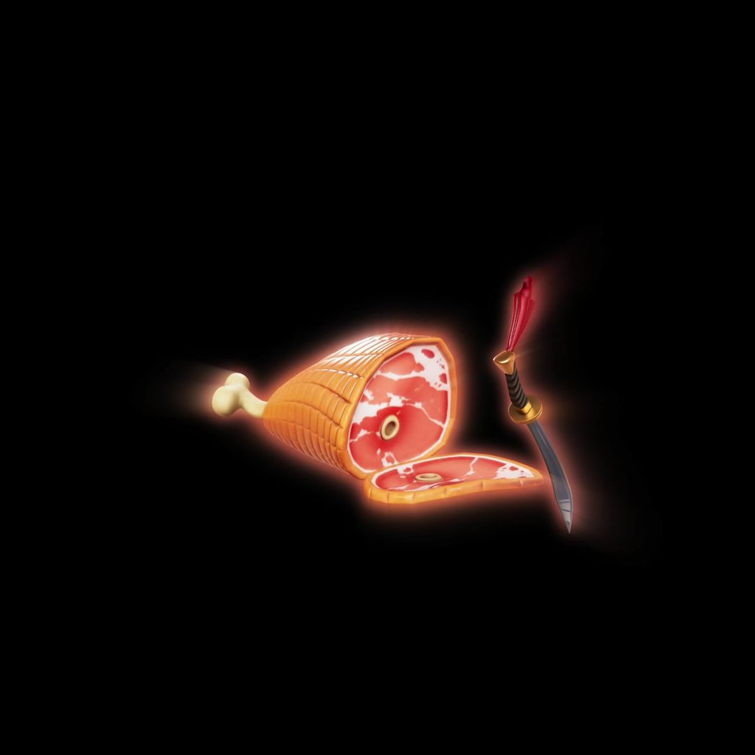Black Belt Bacon Lower Symbols (Animation, Compositing and Rendering)