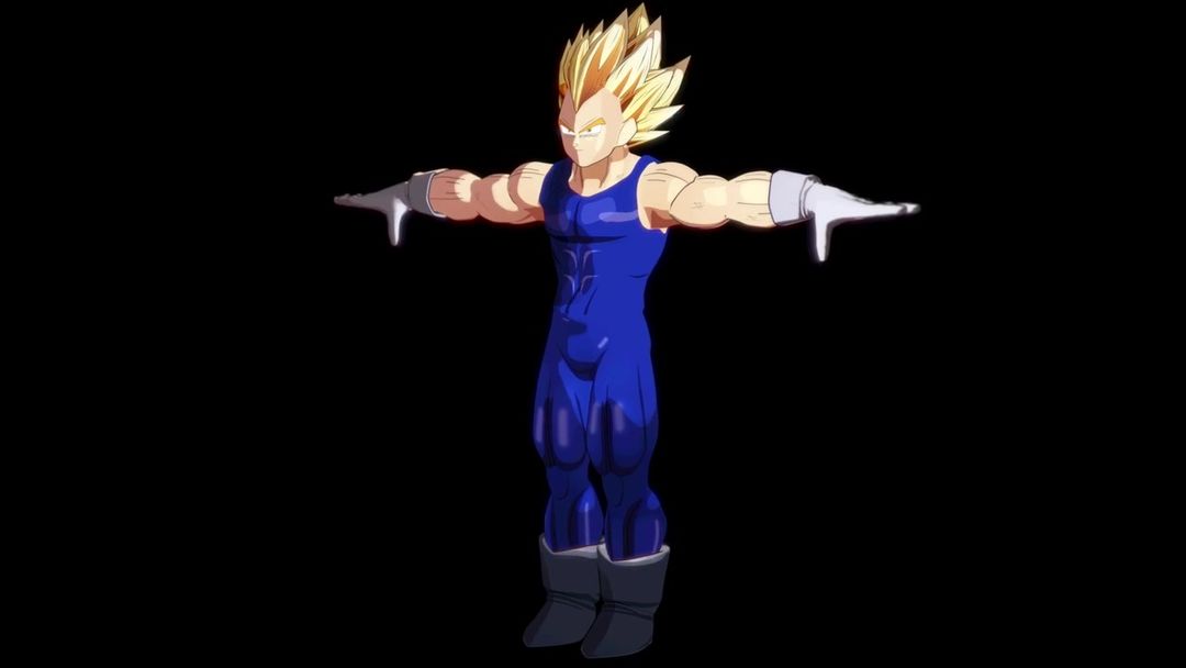 Super Saiyan Vegeta | Stylized Character Model
