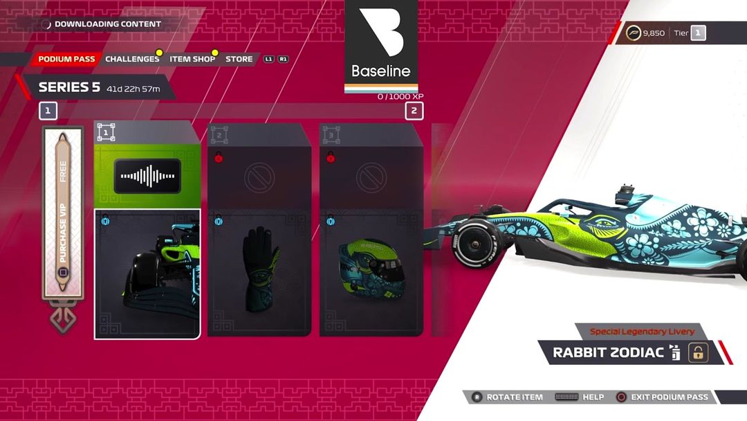 F1 Livery Design — EA / Codemasters