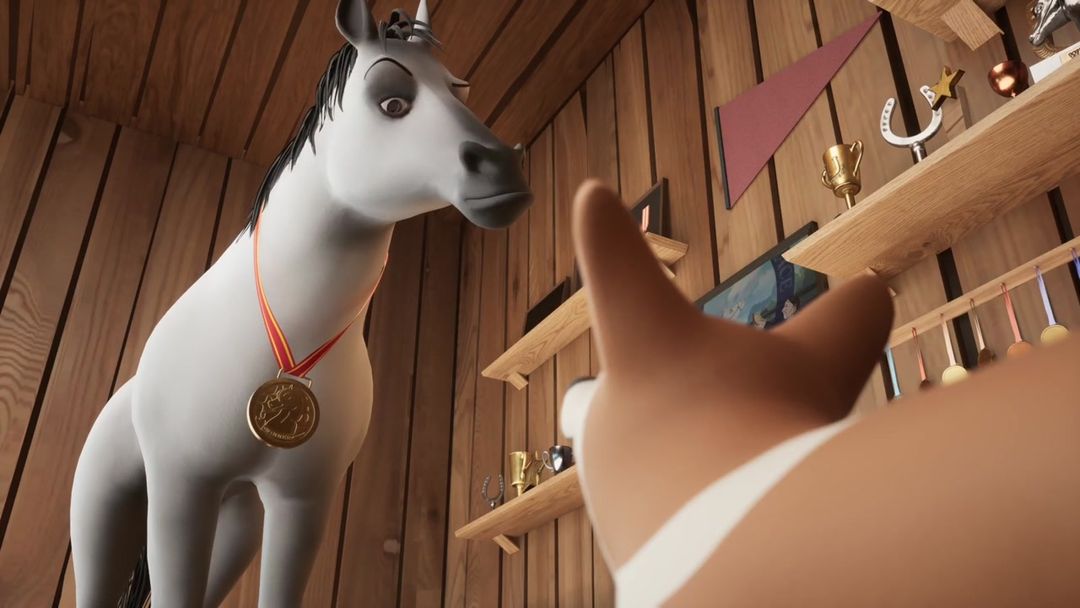 Horse And Dog