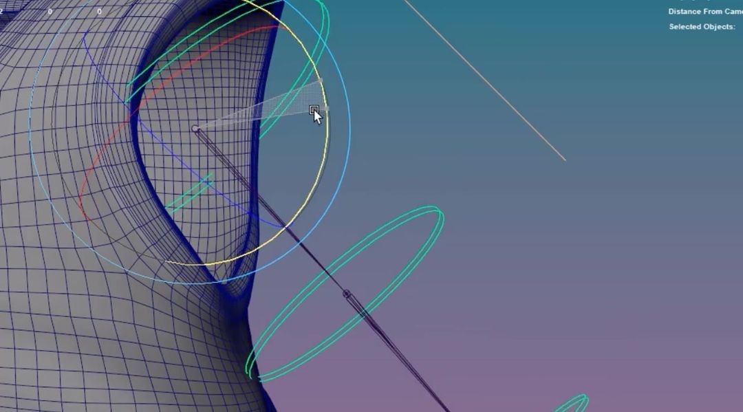 Joint Collision Technique in Maya