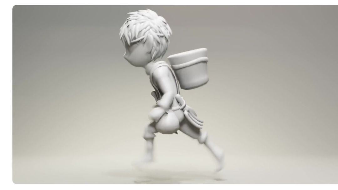 Gardener Run Animation