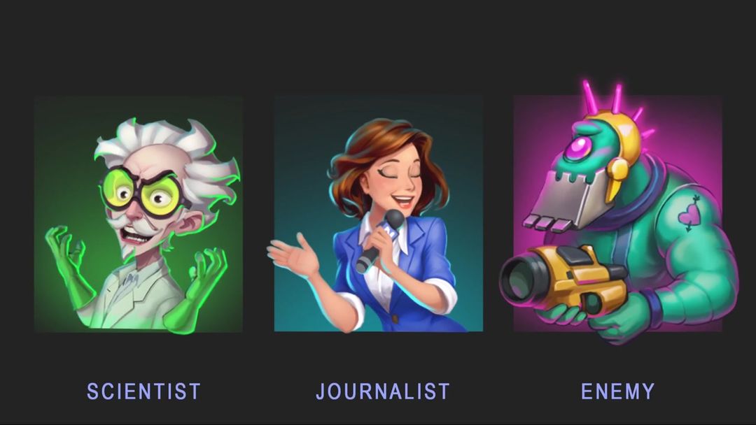 Character icons