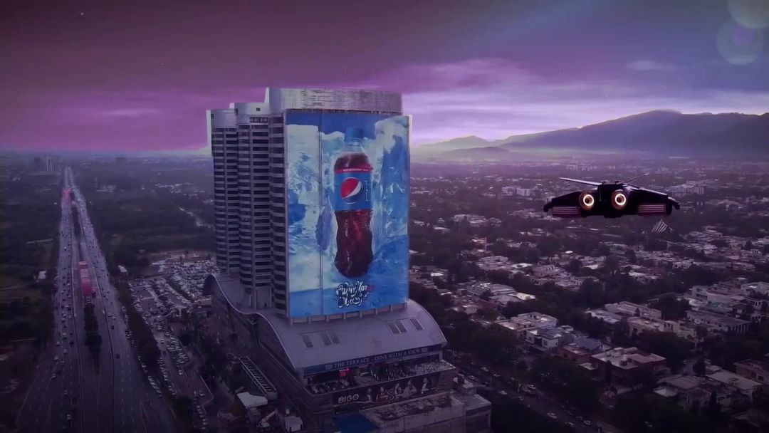 3D Spaceship visual effects