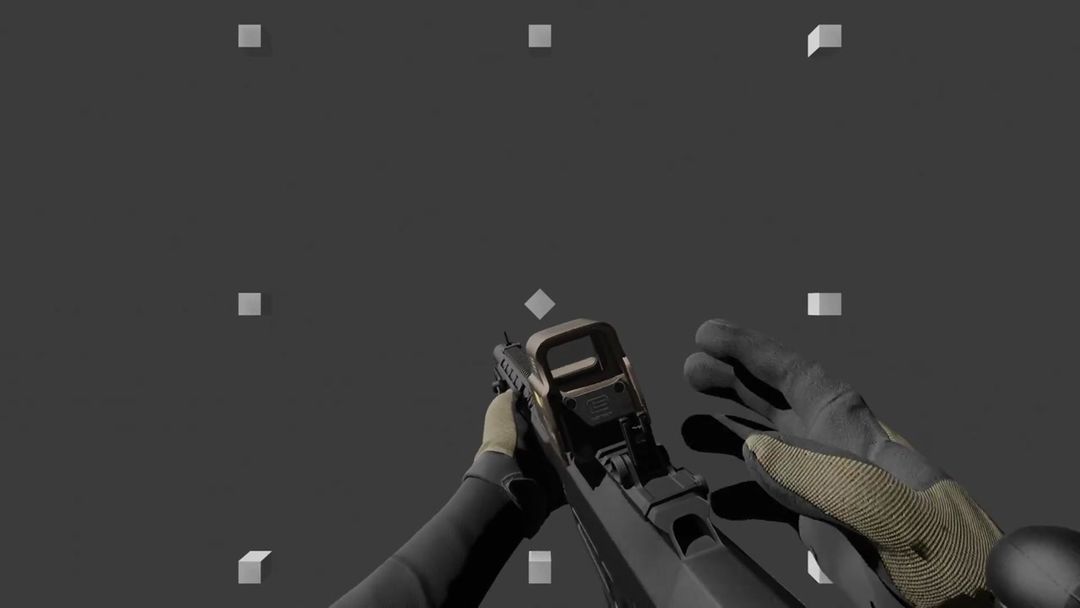 3d game weapon reload animation