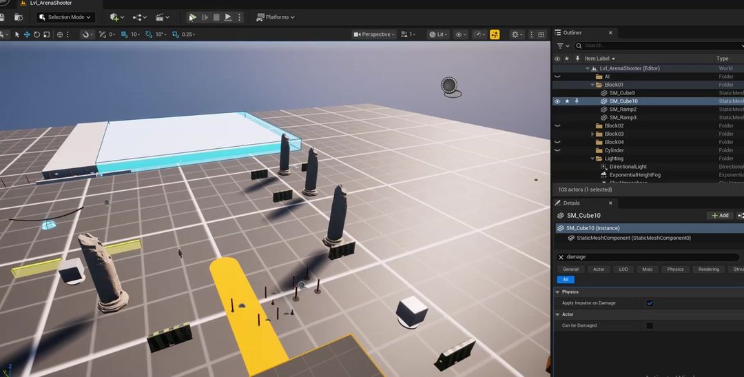 Houdini Unreal Gameplay Explosions