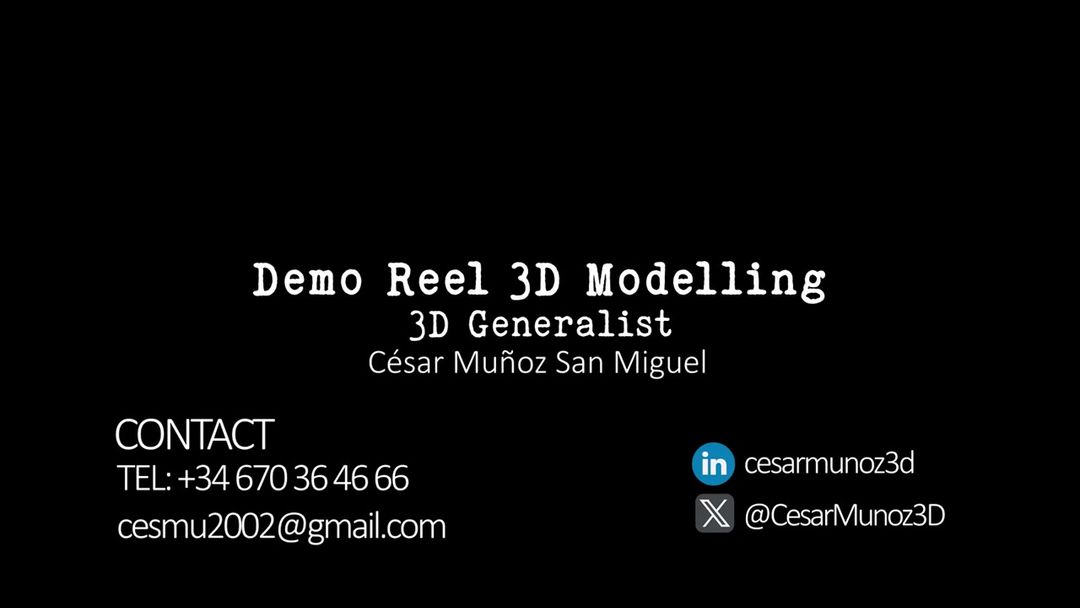 Demo Reel 2024