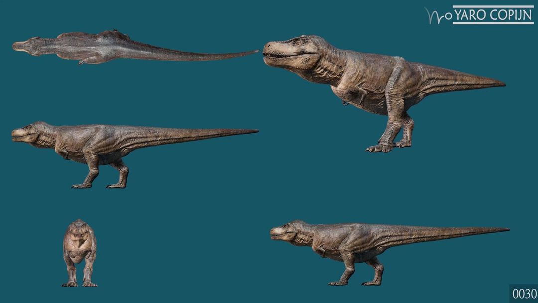 T-Rex Walk Cycle